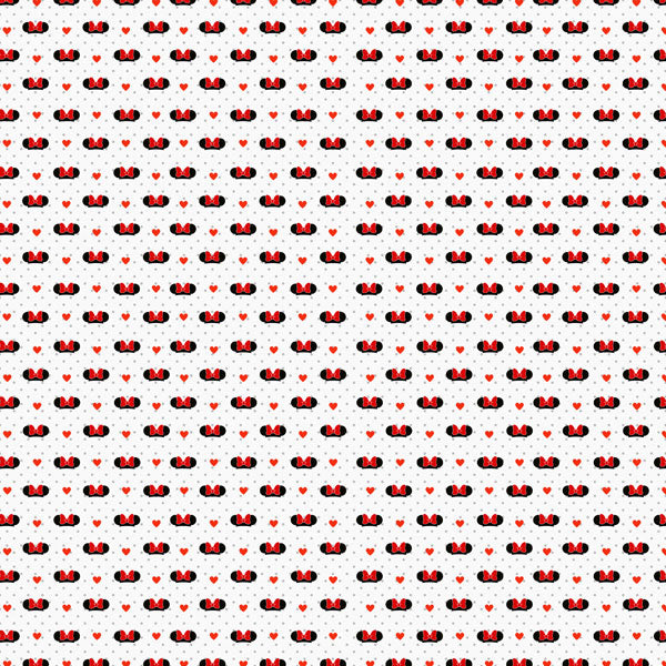 Magical MINI PLAID EARS 12"X12" Scrapbook Paper