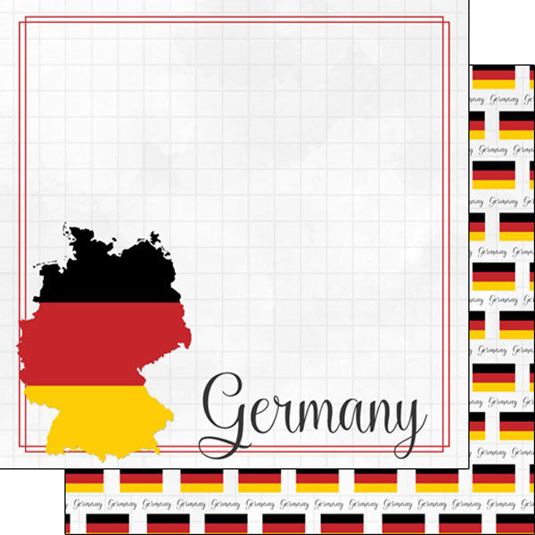 Scrapbooksrus GERMANY ADVENTURE 12”X12” Scrapbook Kit