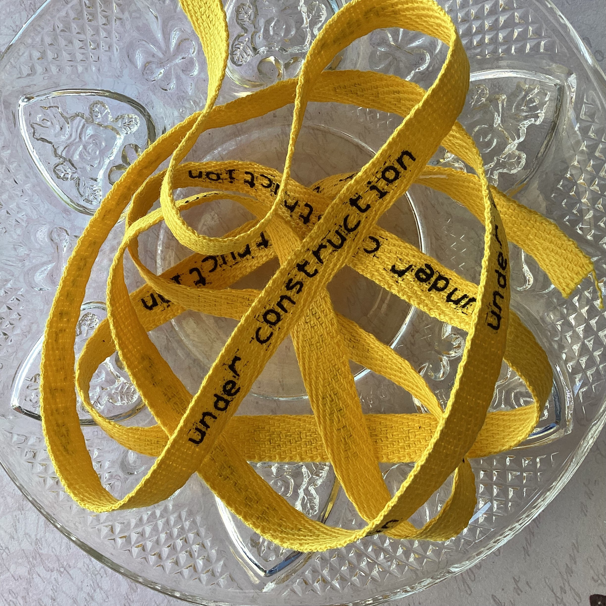 Creative Impressions .5" TWILL RIBBON 1 yards yd