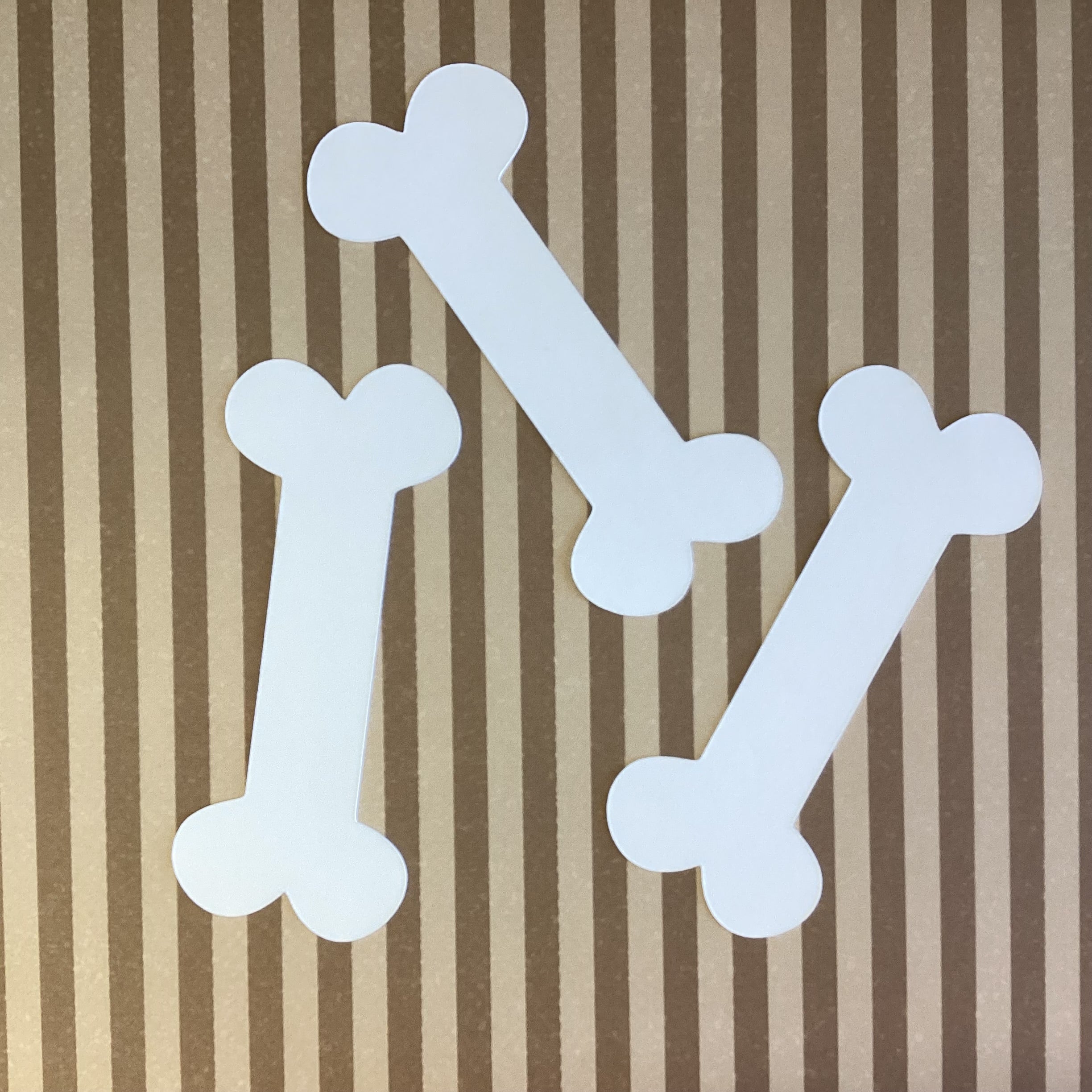 Scrapbooksrus Diecut Custom DOG BONES Die Cut Embellishments