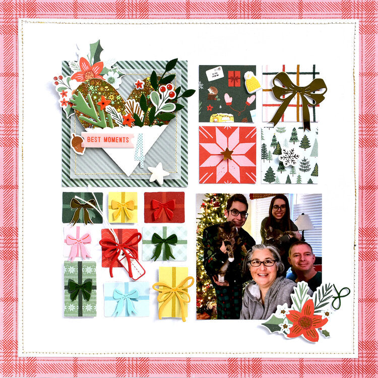Crate Paper MITTENS & MISTLETOE 6X8 Paper Pad