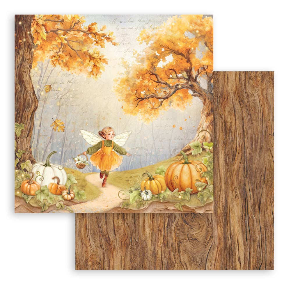 Stamperia Romantic WHISPERING WOODS 12"X12" Scrapbook Paper Pad