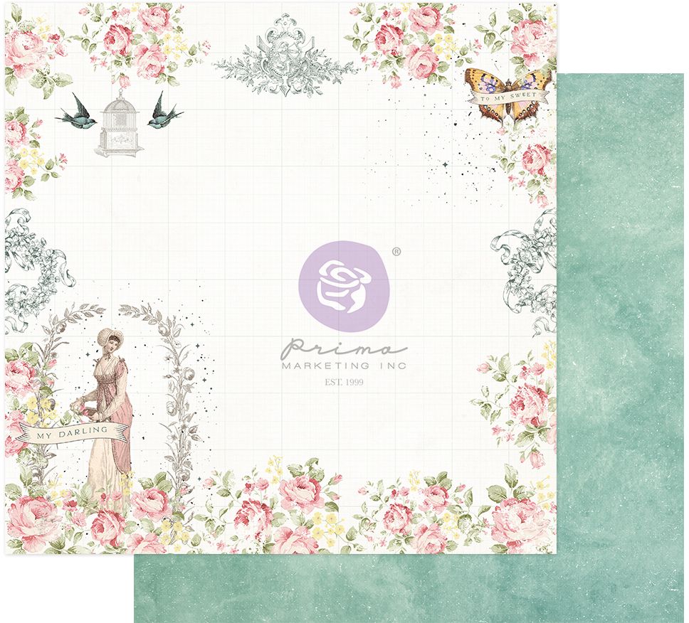 Prima MY SWEET COLLECTION 12"X12" Scrapbook Paper