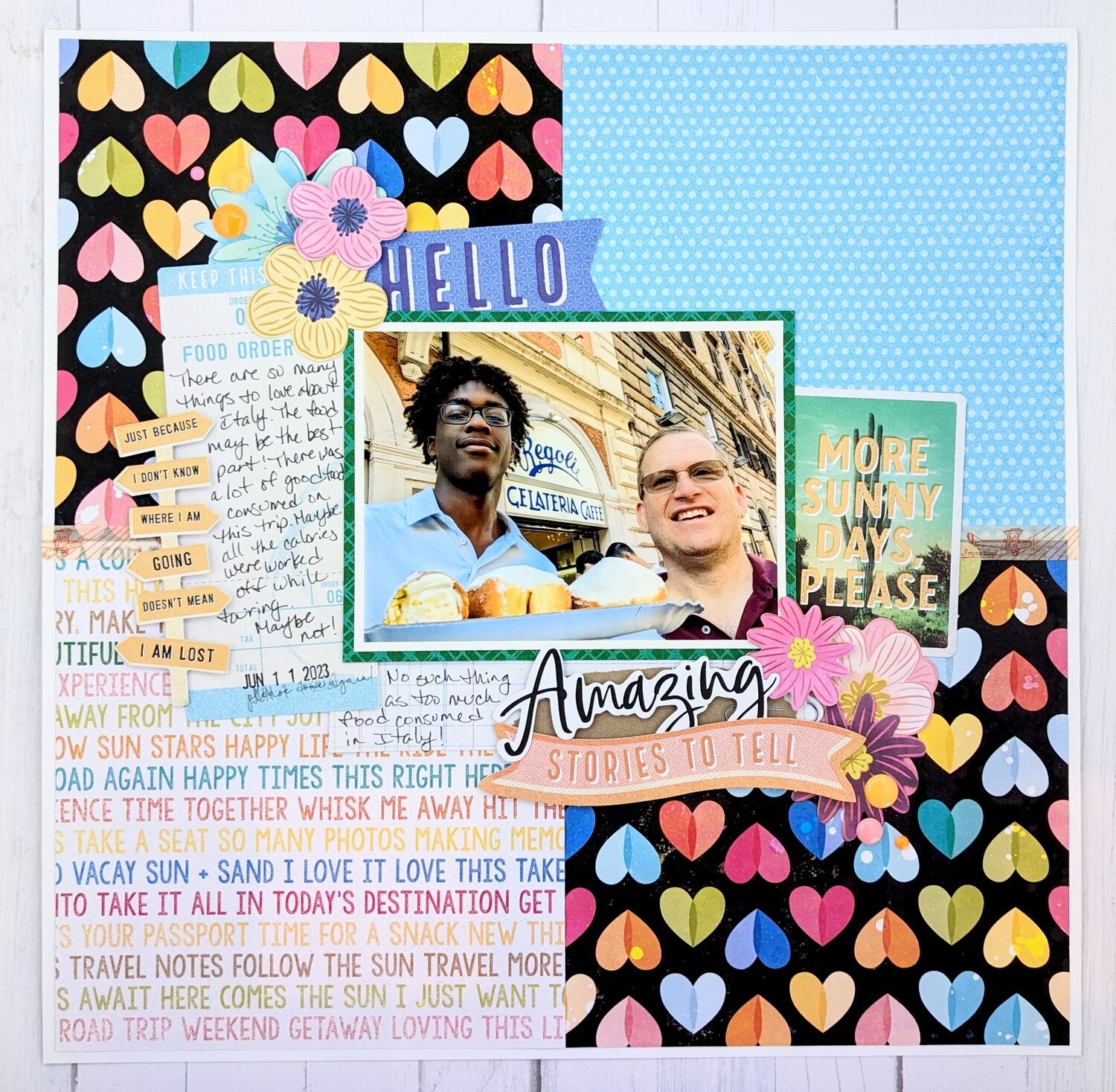 Vicki Boutin Where to Next WINDOW SEAT 12”X12” Scrapbook Paper