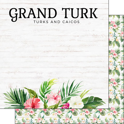 Scrapbooksrus GRAND TURKS AND CAICOS 12”X12” Scrapbook Kit