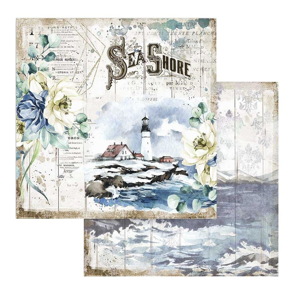 Stamperia Romantic SEA DREAM 12"X12" Scrapbooking Pad
