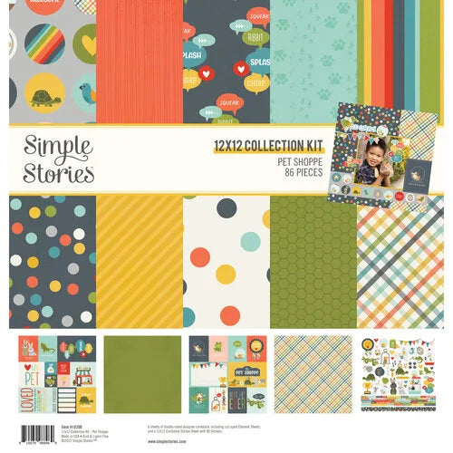 Simple Stories PET SHOPPE 12"X12" Collection Kit