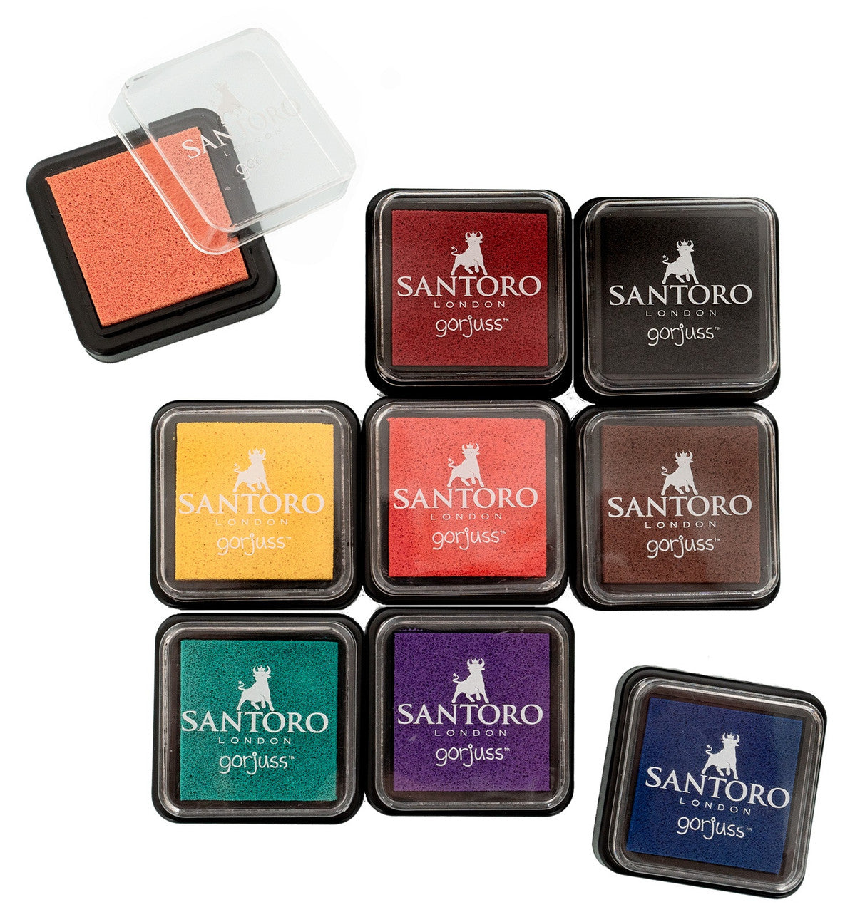 Santoro Gorjuss INK PAD SET 9pc