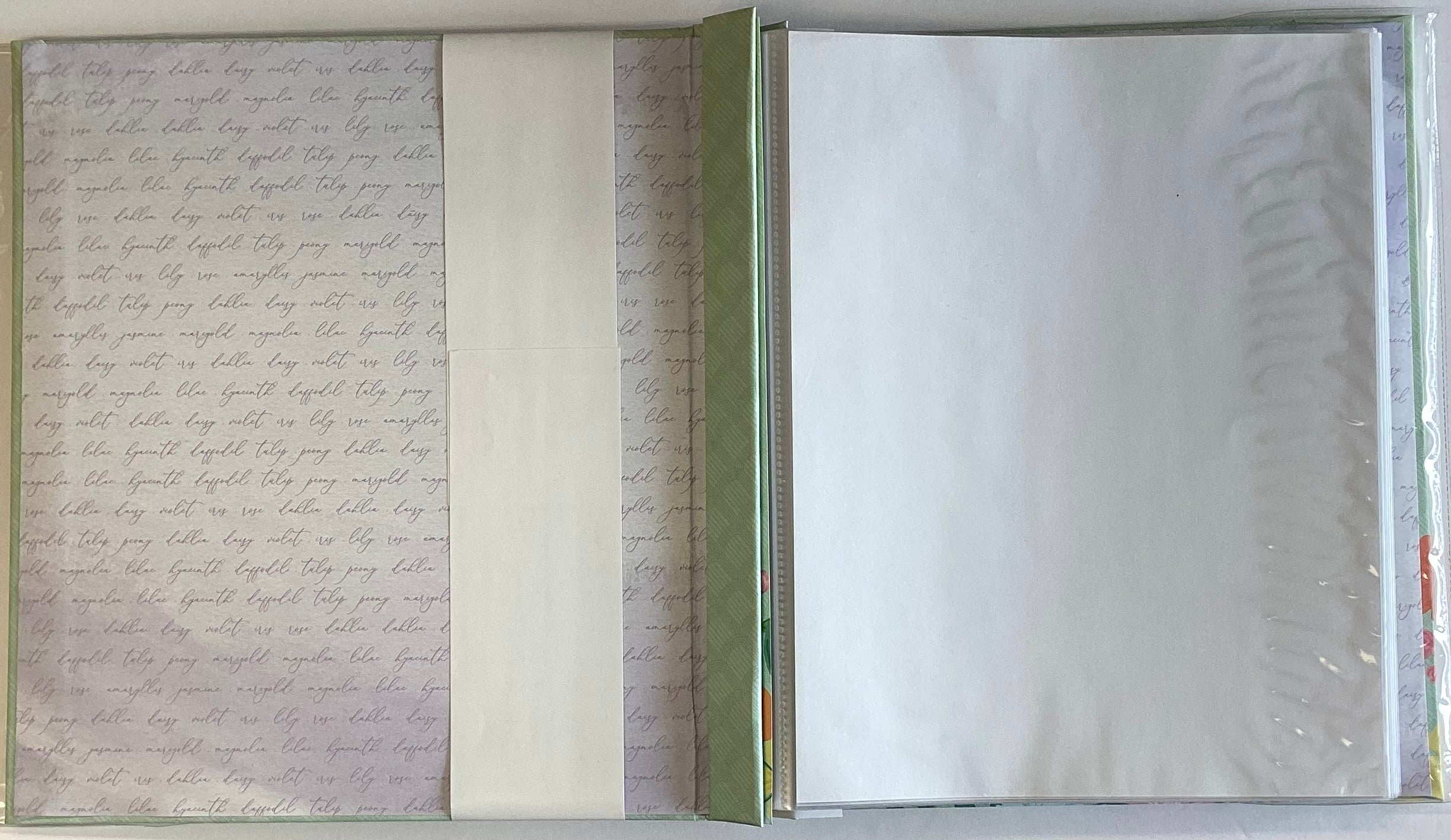 Postbound Album 8.5"X11” FRESH MEMORIES Scrapbook Memory Album