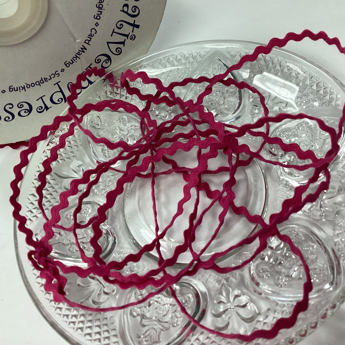 Creative Impressions 3/16” MINI RICK RACK RIBBON Trim 1 yard yd