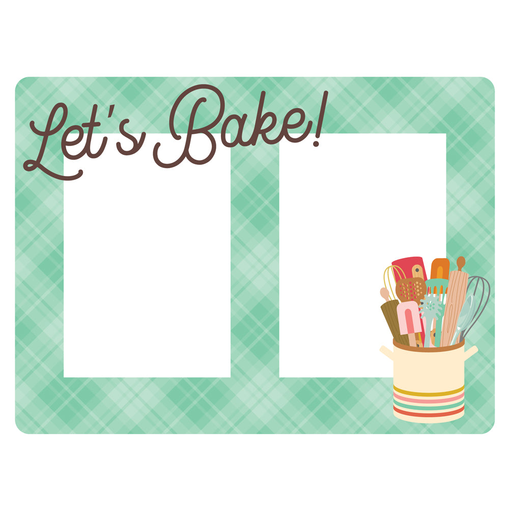 Simple Stories What’s Cookin? CHIPBOARD FRAMES 6pc