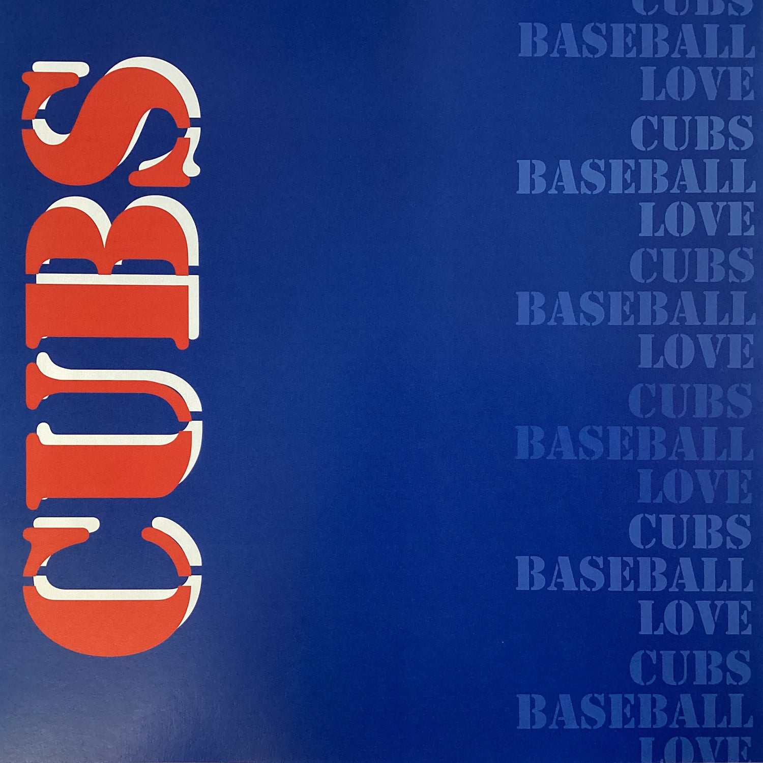 Scrapbooksrus CUBS BASEBALL 12"X12" Scrapbook Paper Kit 12 Sheets