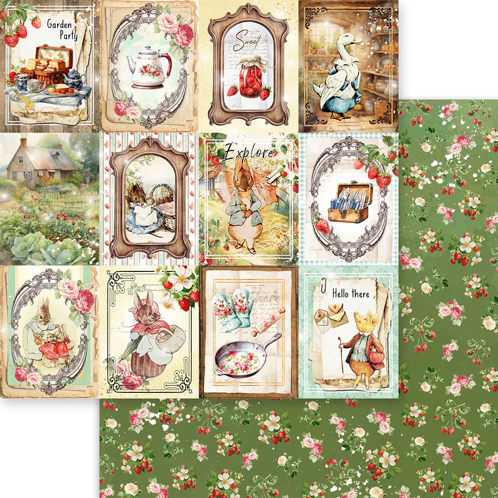 Memory Place PETER’S GARDEN 12”X12” Collection Paper Pack
