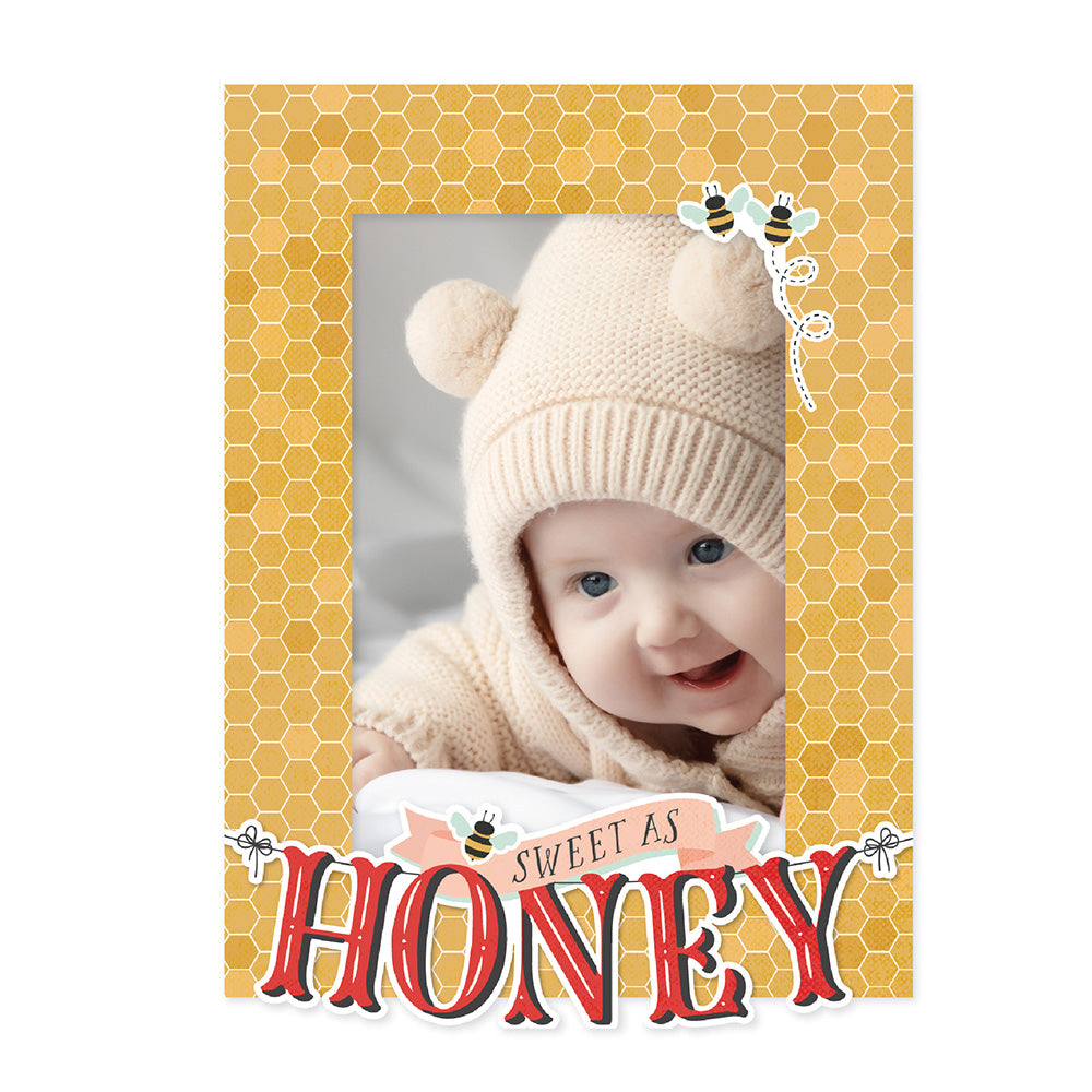 Simple Stories SAY CHEESE CLASSIC POOH Chipboard Frames 6pc