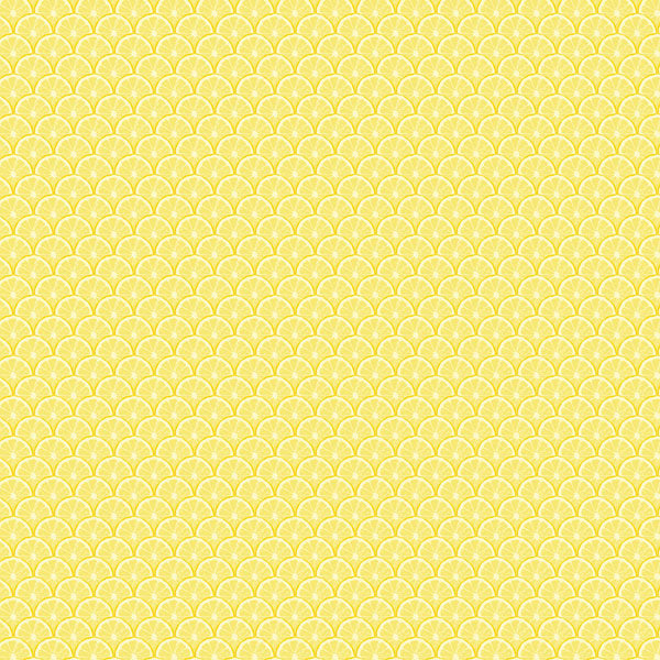 Scrapbook Customs LEMON FRUIT 12"X12" Scrapbook Paper