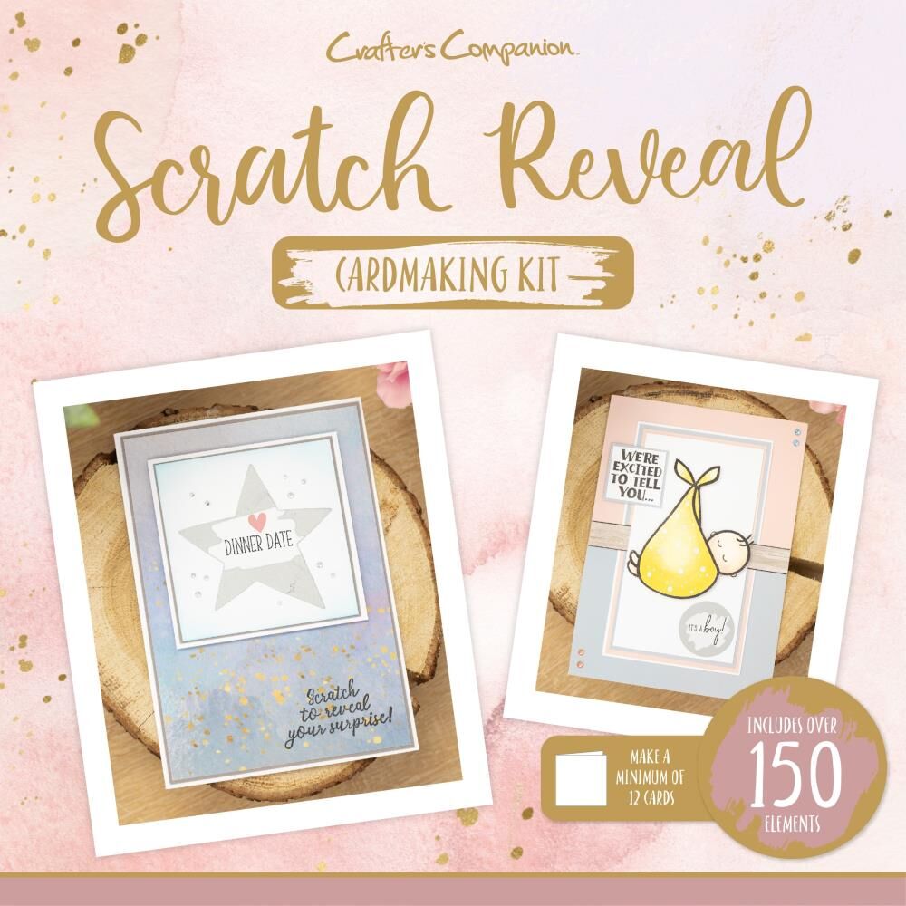 Crafter’s Companion SCRATCH REVEAL Cardmaking Kit