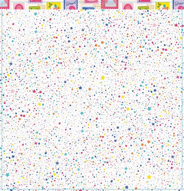 Paige Evans ADVENTUROUS PAPER PAD 12"X12" 48pc