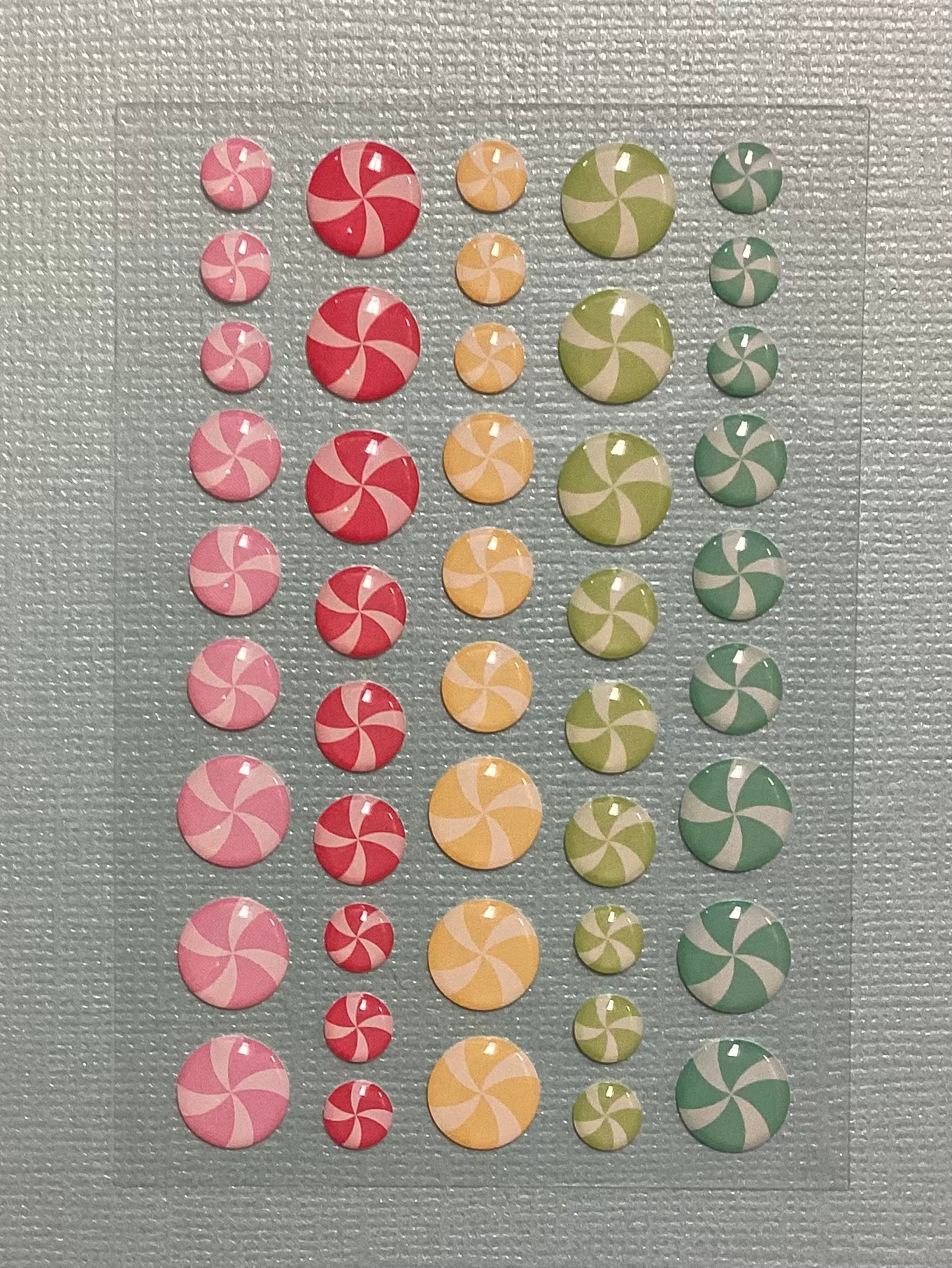 Doodlebug PEPPERMINT PLACE Stickers 45pc