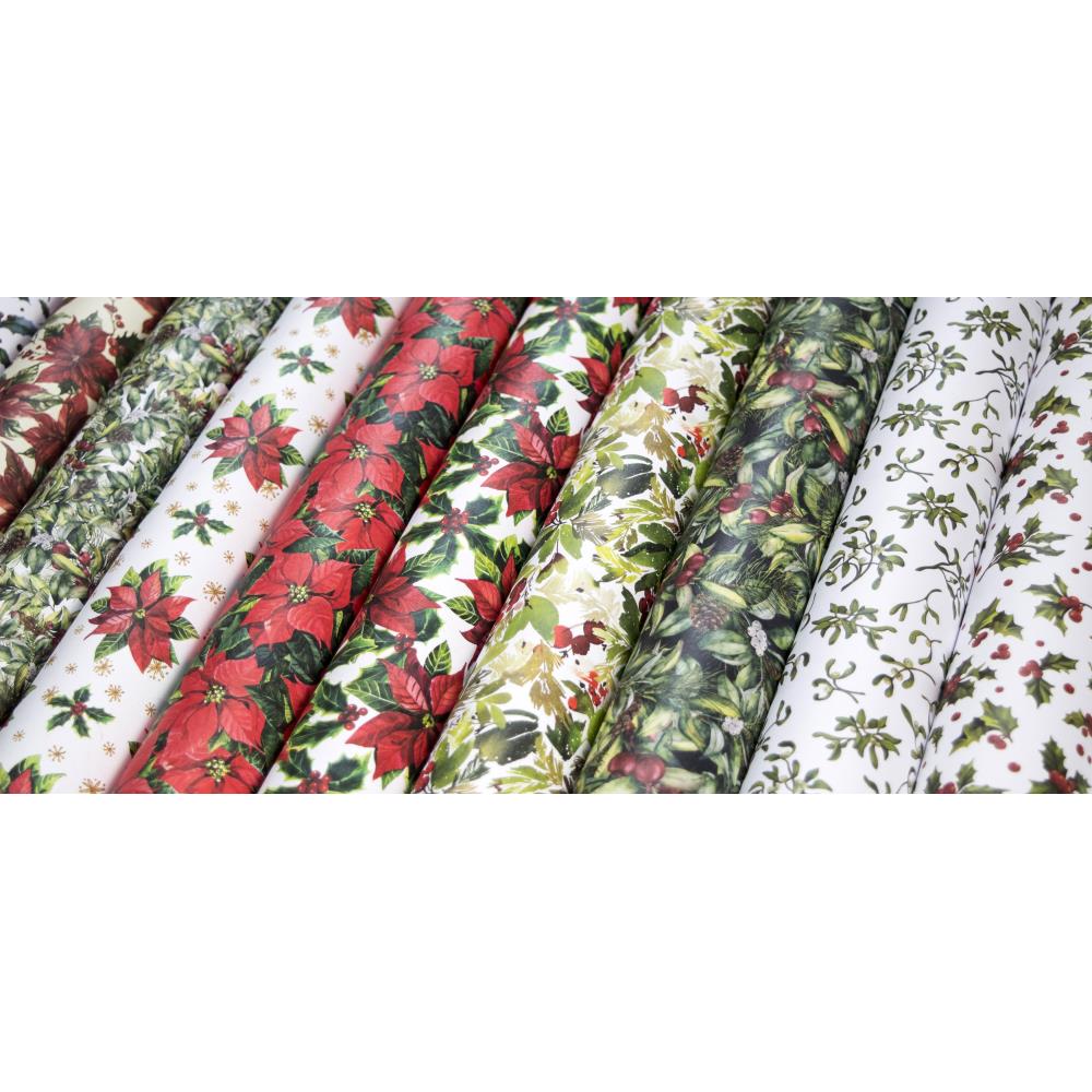 Craft Consortium FESTIVE FLORA 6”X6” Premium Paper Pad