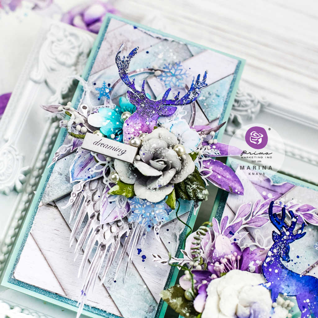 Prima AQUARELLE DREAMS 6"X6" Double-Sided Paper Pad 30 sheets