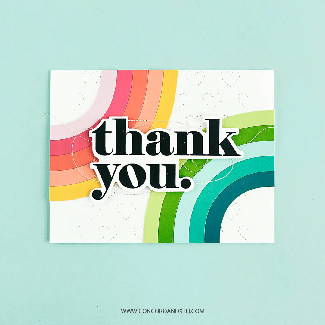 Concord & 9th RAINBOW Card