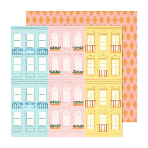 Obed Marshall FANTASTICO TAKING A STROLL 12"X12" Scrapbook Paper