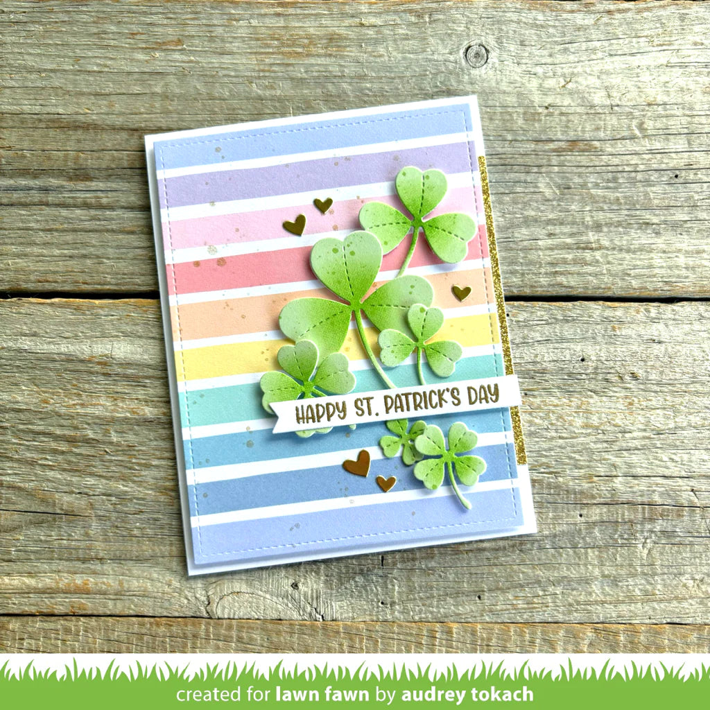 Lawn Fawn RAINBOW EVER AFTER 6"X6" Petite Paper Pack 36pc
