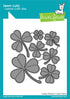 Lawn Fawn Cuts LUCKY CLOVERS Shamrock Custom Craft Dies 7pc