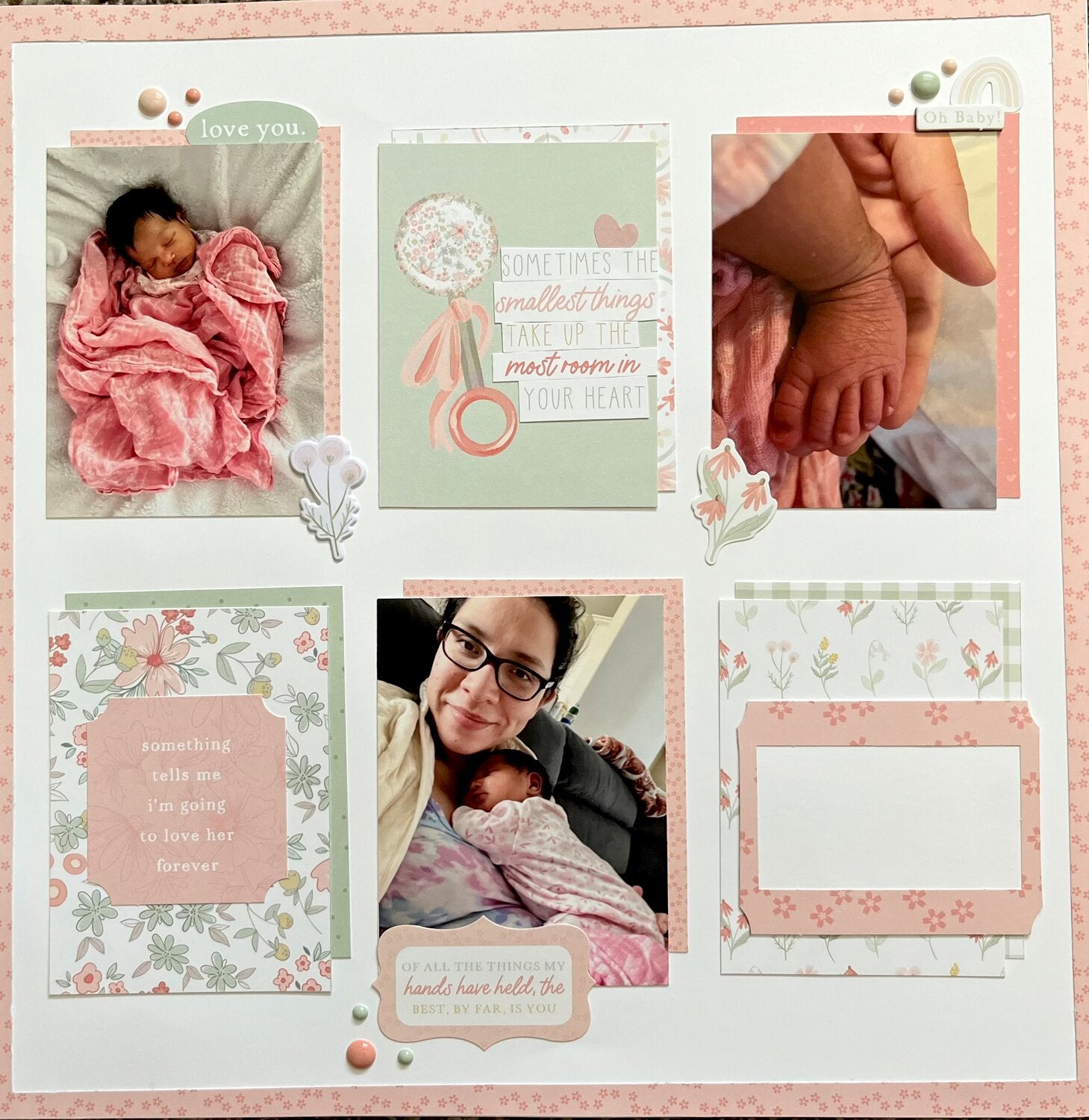 Echo Park IT’S A GIRL 12"X12" Collection Kit