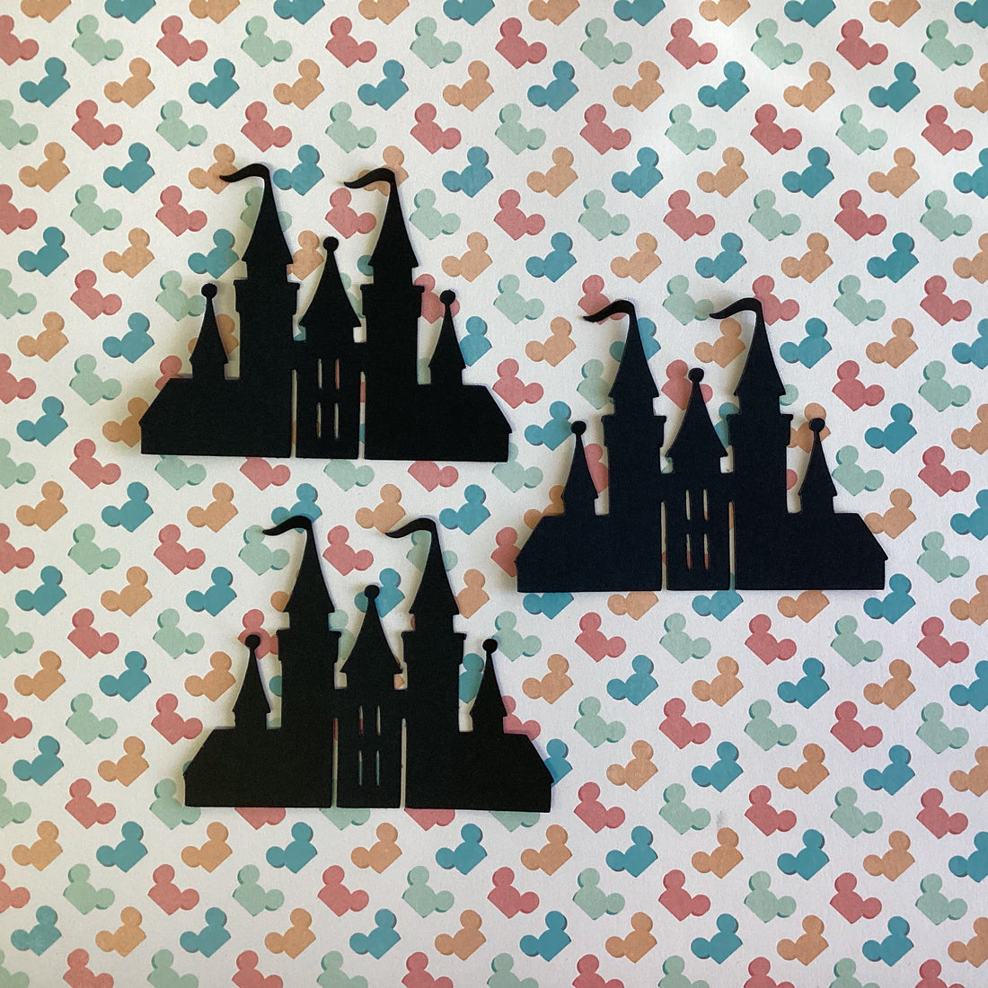 Like DISNEY CASTLE Scrapbook DieCuts