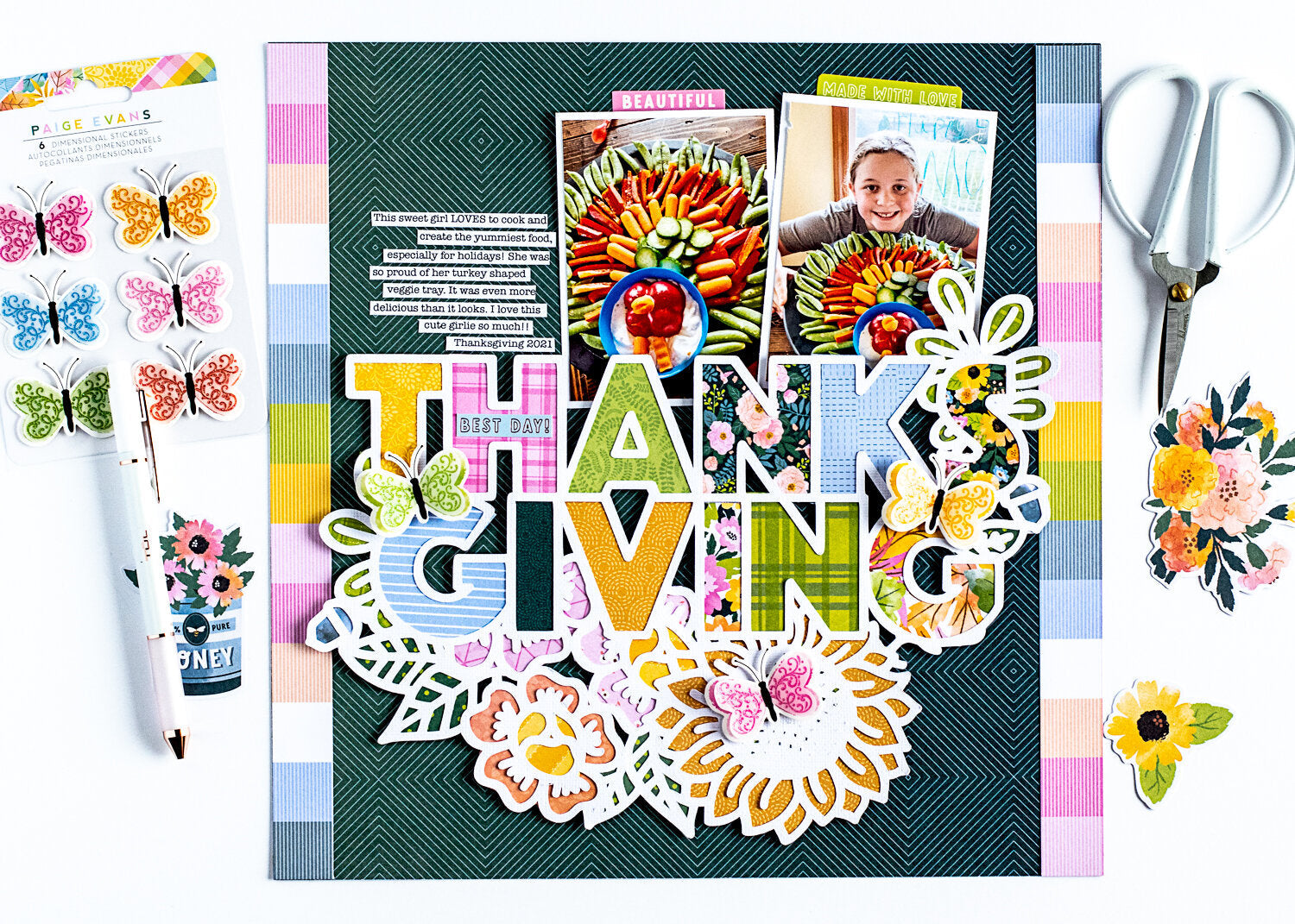 Paige Evans GARDEN SHOPPE 12"X12" Scrapbook Paper Pad 48pc