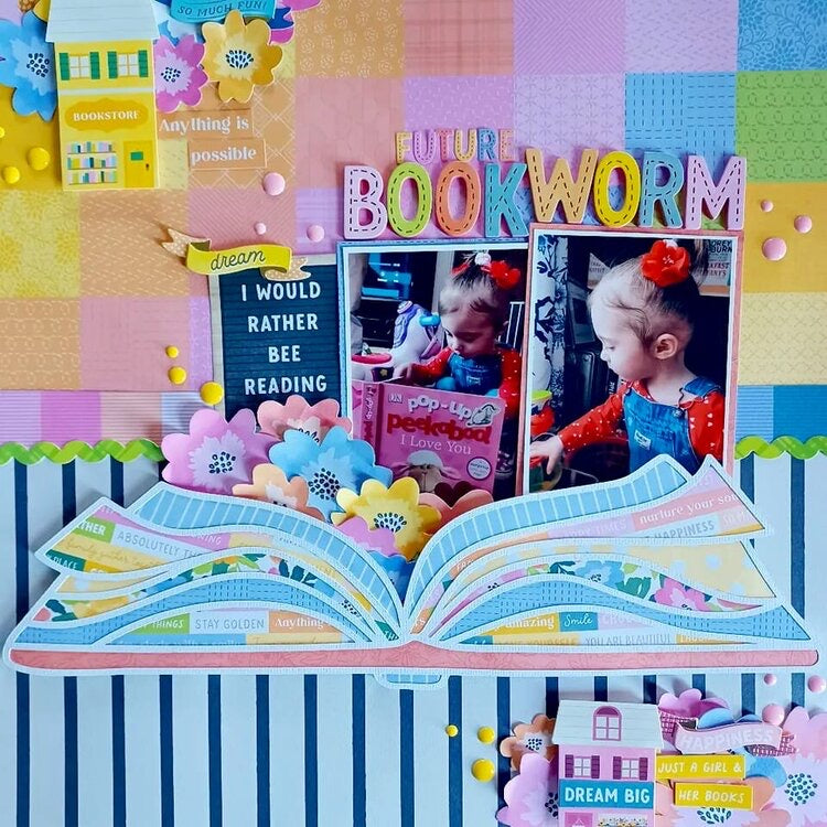 Paige Evans GARDEN SHOPPE 12"X12" Scrapbook Paper Pad 48pc