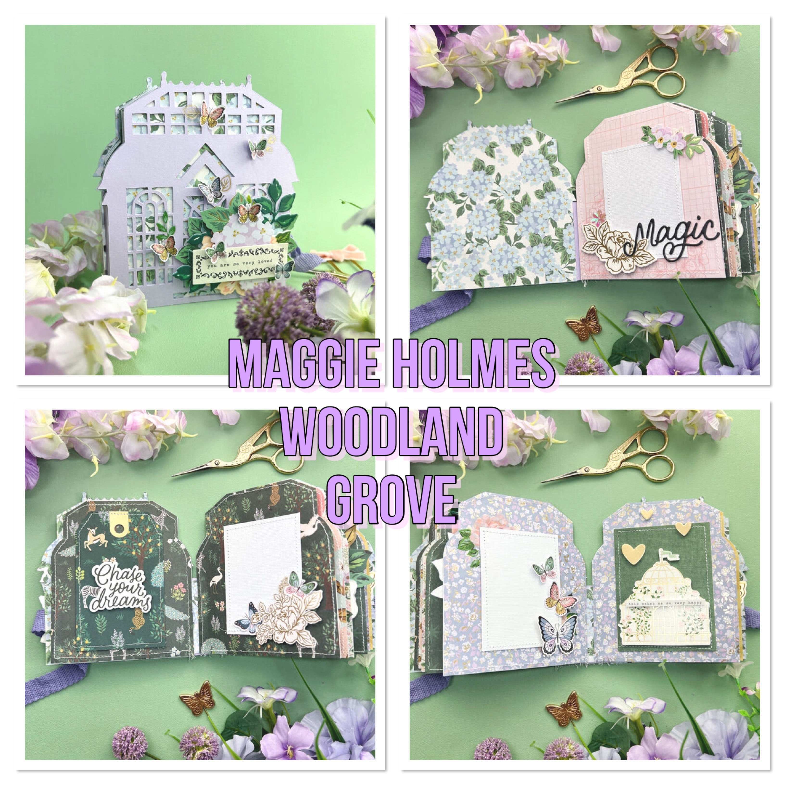 Maggie Holmes WOODLAND GROVE 12"X12" Scrapbook Paper