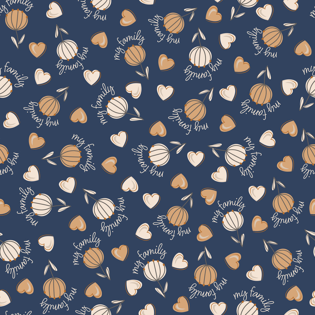 Scrapbooksrus BLUE LOVE FAMILY 12pc 12"X12" Scrapbook Paper Pack