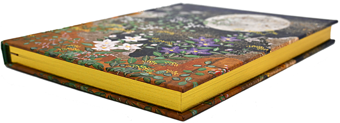 Peter Pauper AUTUMN MOON Journal Notebook 7”X9”