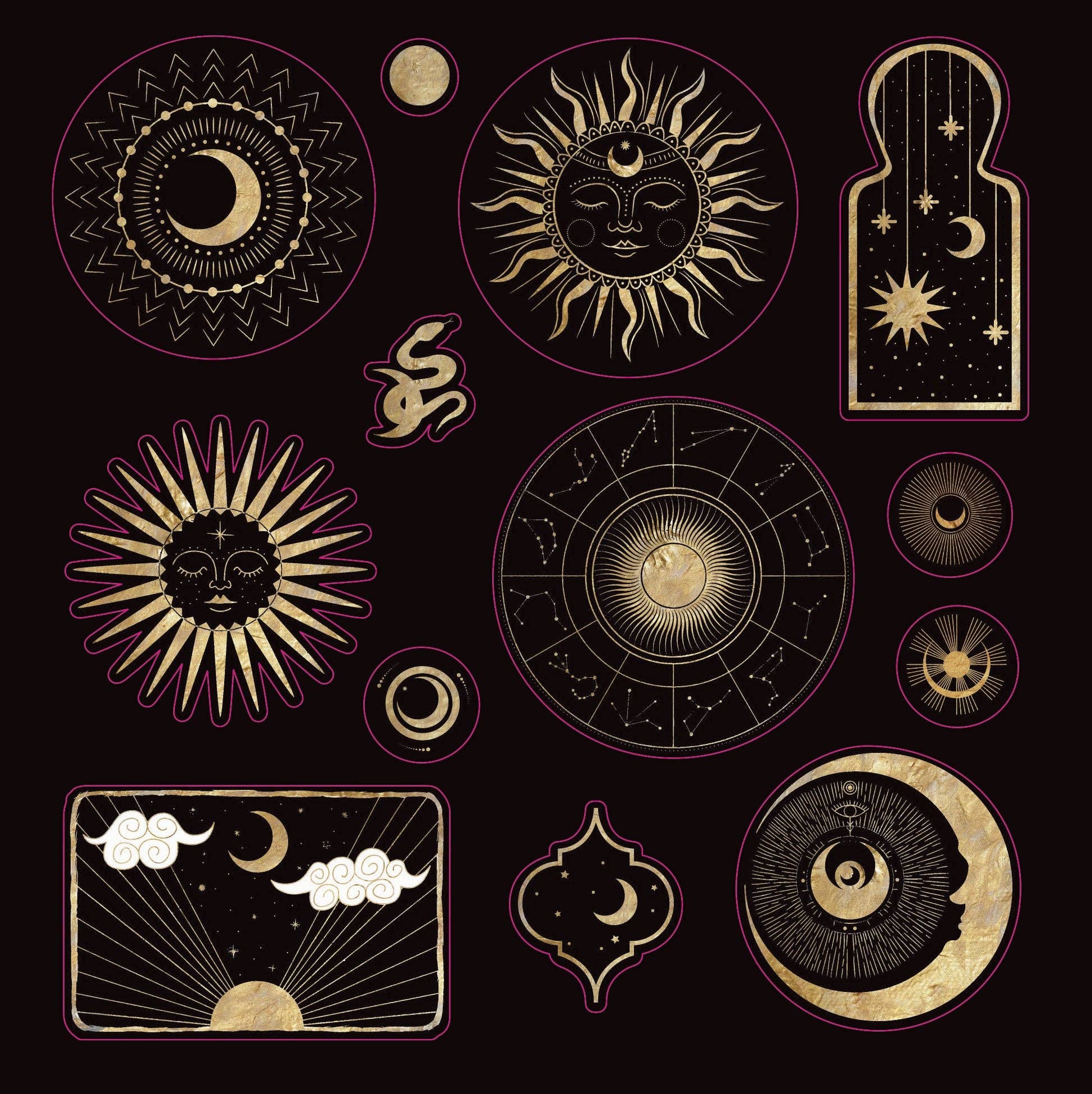 Peter Pauper CELESTIAL WONDERS Sticker Book