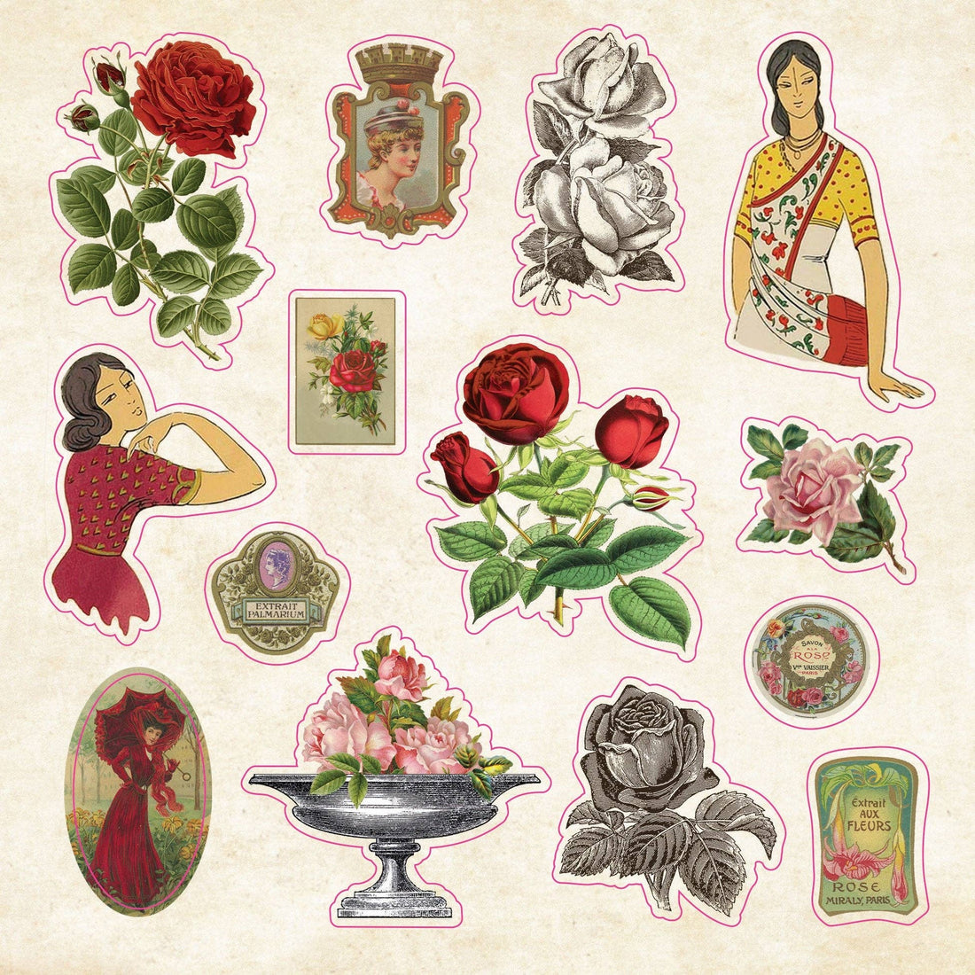 Peter Pauper The Sticker Book of CURIOSITIES