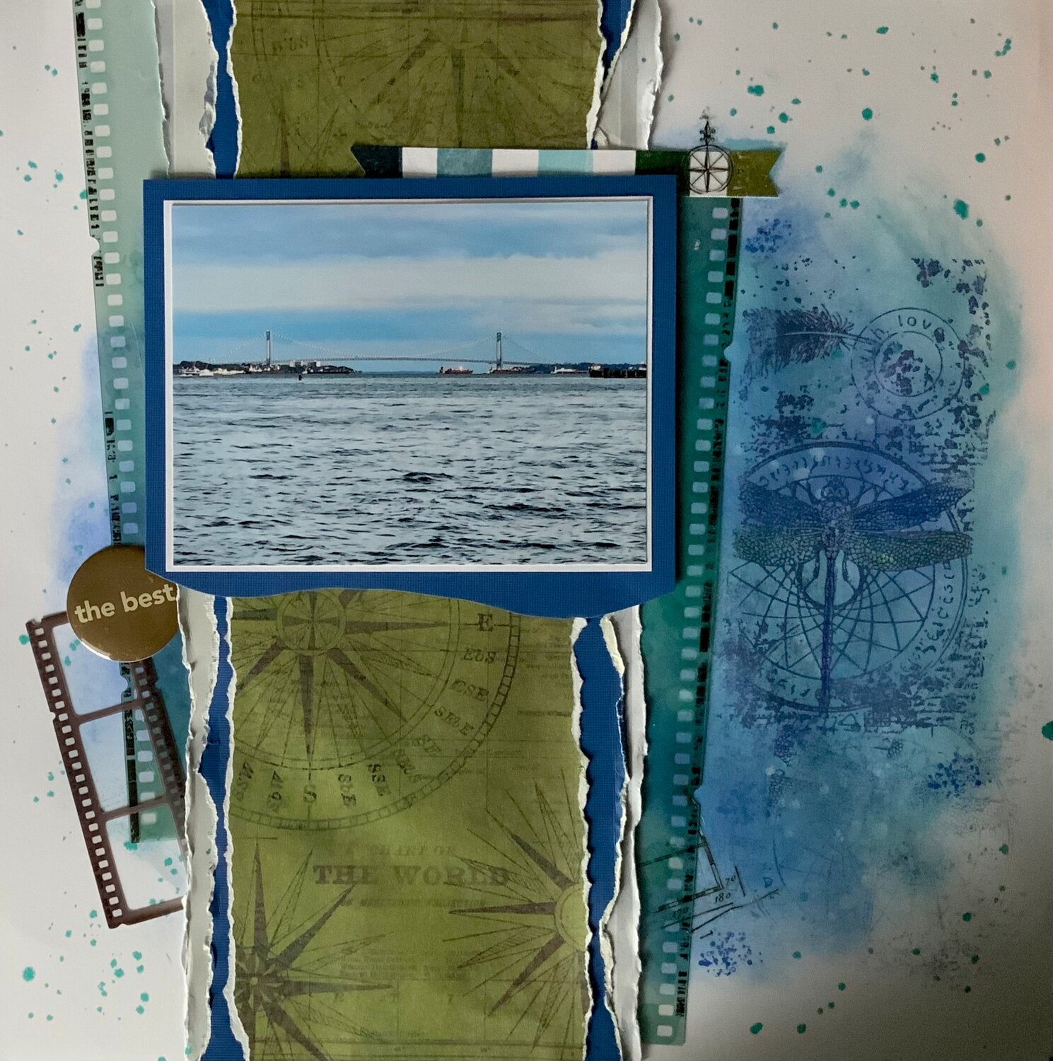 49 and Market Vintage Artistry NATURE STUDY FILMSTRIP FRAMES Acetate 30pc