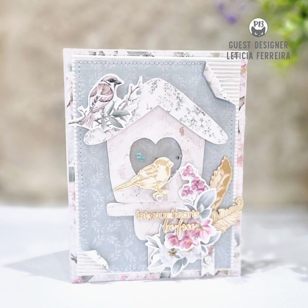 P13 BIRDHOUSE 12"X12" Designer Paper Pack 14pc