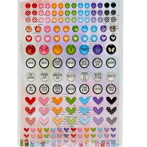 49 and Market Spectrum Gardenia WISHING BUBBLES & BAUBLES 153pc