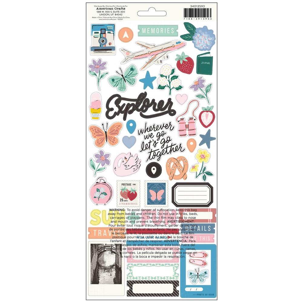 Maggie Holmes ROUND TRIP Stickers 97pc