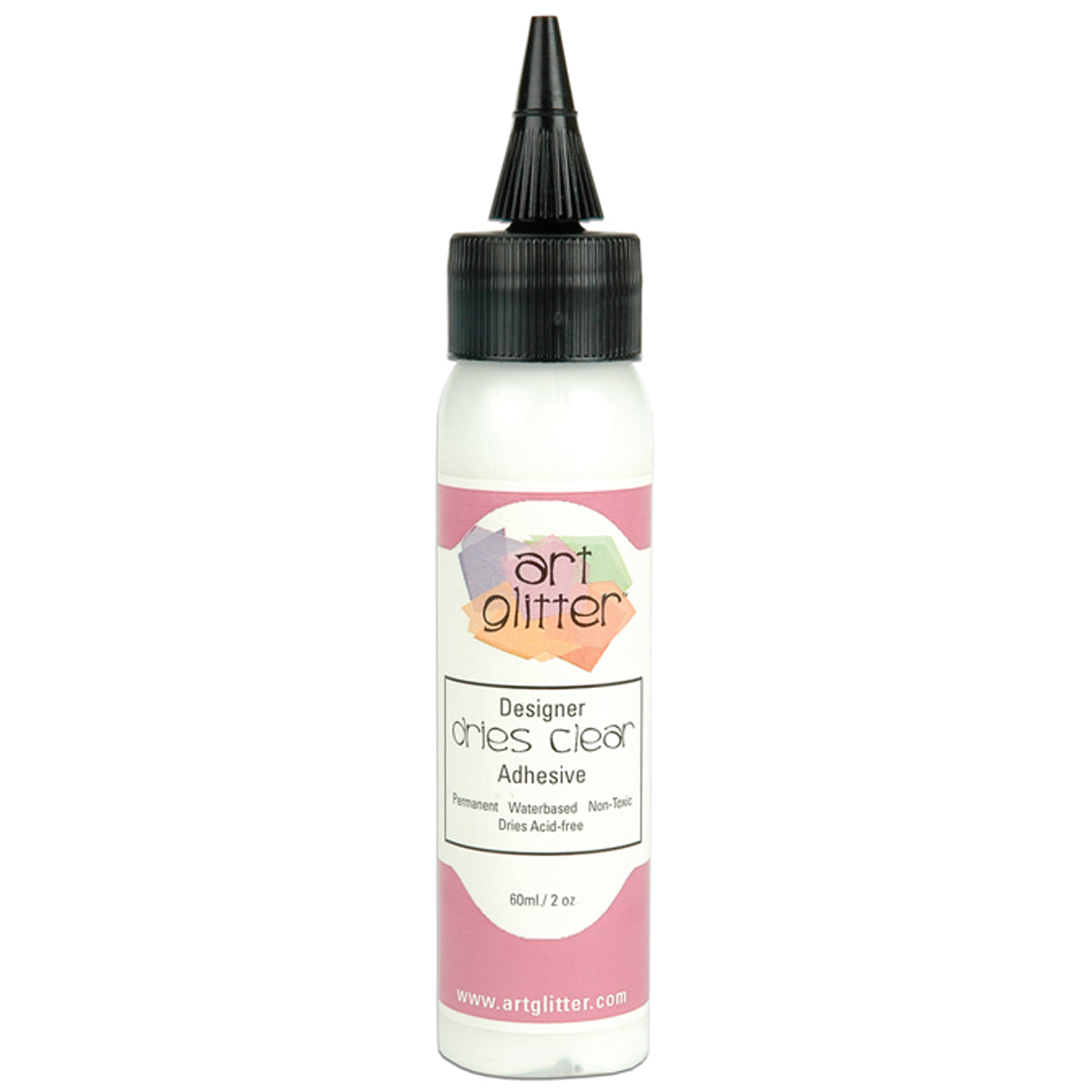 Art Glitter DRIES CLEAR Designer Adhesive 2oz