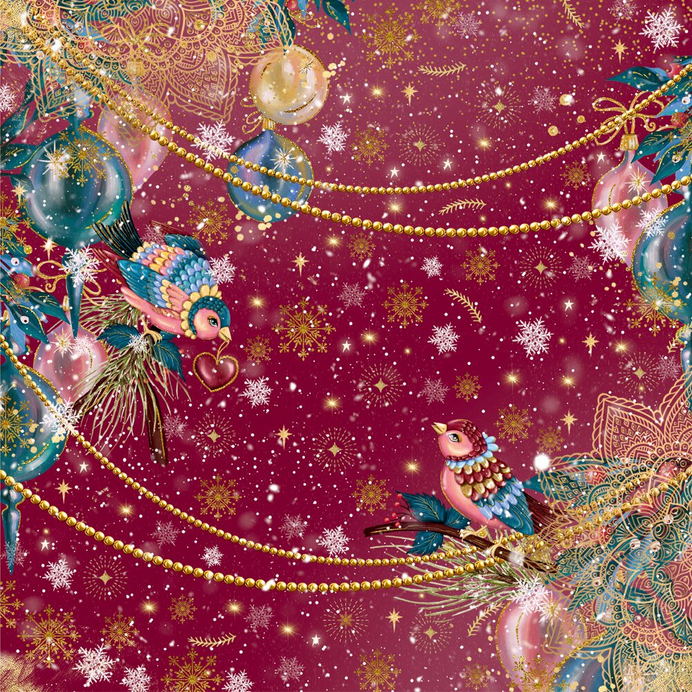 Crafters Companion 12 DAYS OF CHRISTMAS 12X12" Multi-Sheet Paper Pad 36pc