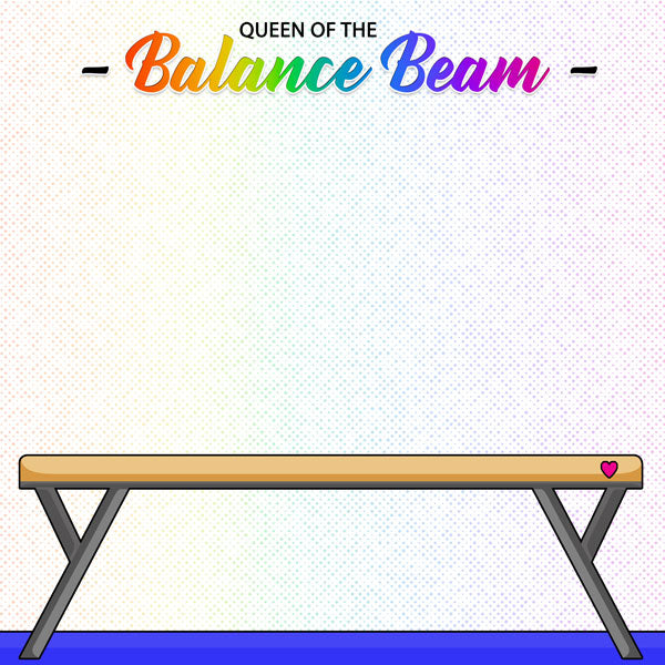 Neon Sports GYMNASTICS KIT 12"X12" Scrapbook Paper 12 Sheets