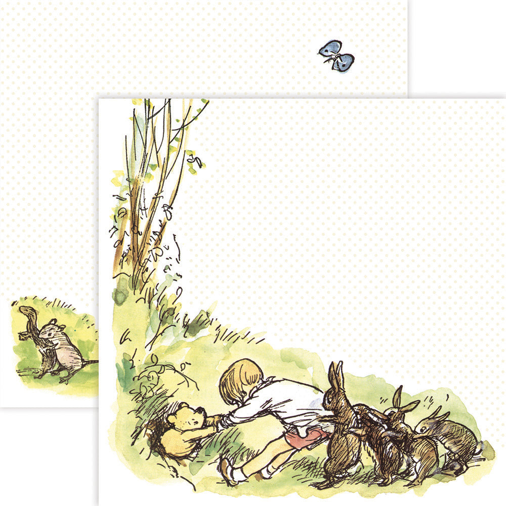 Reminisce WINNIE THE POOH 12"X12" Scrapbook Kit 12pc