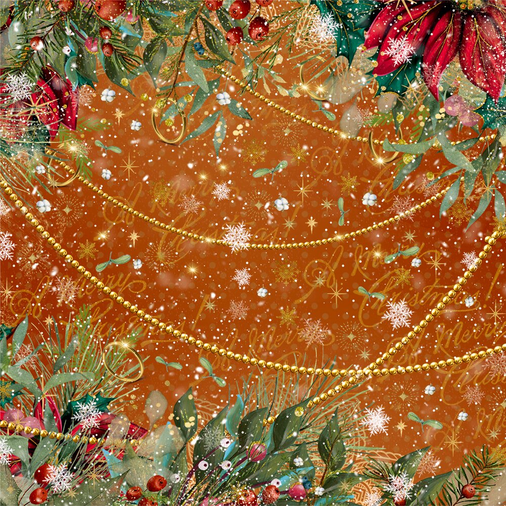 Crafters Companion 12 DAYS OF CHRISTMAS 12X12" Multi-Sheet Paper Pad 36pc