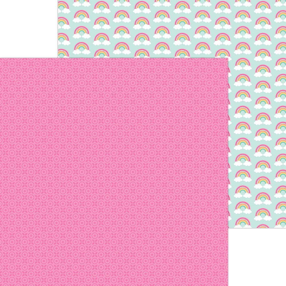 Doodlebug HELLO AGAIN 12X12 Paper Pack 13pc