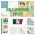 ITALY ADVENTURE SIGHTSEEING KIT Papers and Stickers 11pc
