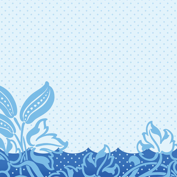 DOLPHIN ADVENTURE Double Sided 12X12 Paper Scrapbook Customs