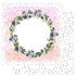 Prima Spring Abstract SPRING CROWN 12"X12" Scrapbook Paper